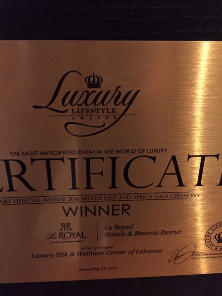 Le Royal - Luxury Life Style Award